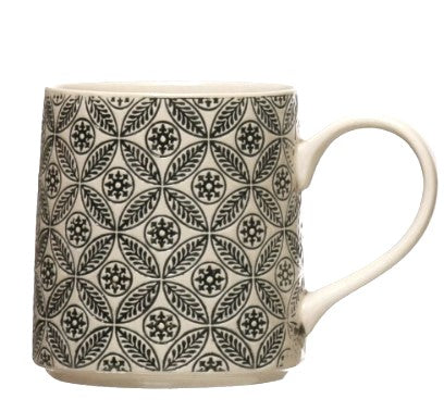 Ceramic Hand-Stamped Mugs